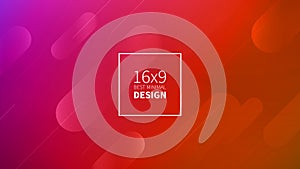 Futuristic design red background. Templates for placards, banners, flyers, presentations and reports. Minimal geometric, dynamic