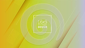 Futuristic design yellow background. Templates for placards, banners, flyers, presentations and reports. Minimal geometric,