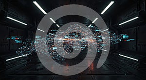 Cyberpunk Data Cloud