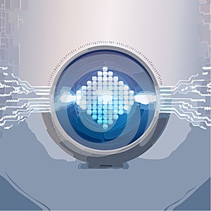 Futuristic Digital Core and Data Network