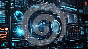 Futuristic Digital Interface