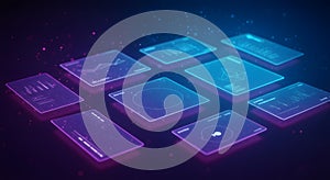 Futuristic Data Analysis on Virtual Interface Panels