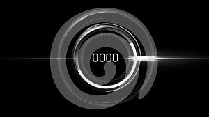 Futuristic Digital Interface