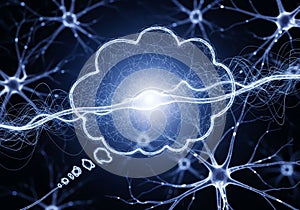 Futuristic digital representation featuring a glowing