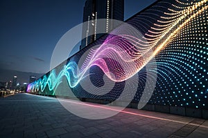 Futuristic digital technology background