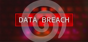 Futuristic Digital Technology Vector Background. Cyber Attack, Ransomware, Malware, Scareware