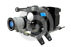 The futuristic film camera