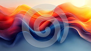 Futuristic Flow of Colors