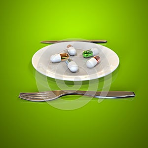 Futuristic food