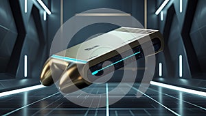 Futuristic Gaming Console Design