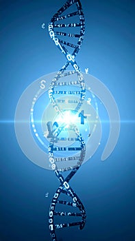 Futuristic Genetic Code and Digital Information
