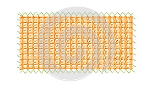 Futuristic Geometric Pattern Vector for Tech and Abstract Digital Art, vector design Generative AI