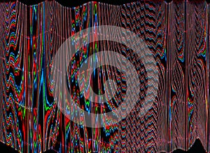 futuristic glitch color digital noise red artifact