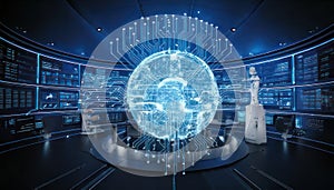 Futuristic Global Network and Data Center