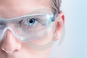 Futuristic goggles