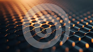 Futuristic Graphene Sheet with Hexagonal Nanostructure Pattern