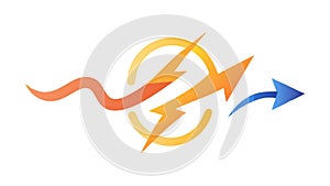 Futuristic Grid Network Pattern Vector. Digital Data Flow Design Element, vector design Generative AI