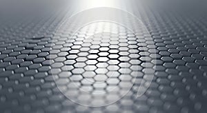 Futuristic Hexagonal Technology Background