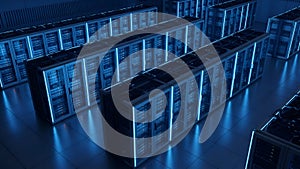 Data Center Server Room