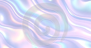 Translucent Holographic Surface with Light Streaks photo