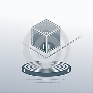 Futuristic Holographic Data Storage Cube