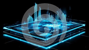 Future technology sense data panel