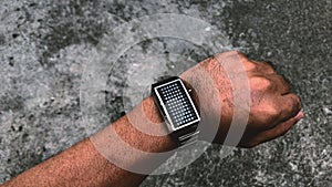 Futuristic Holographic Watch