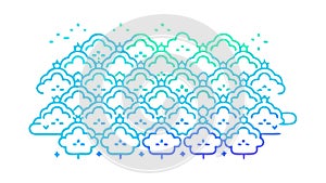 Futuristic Honeycomb Hexagonal Pattern for Tech and Abstract Design, vector design Generative AI