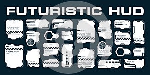 Futuristic HUD Elements - Sci-Fi Interface Collection