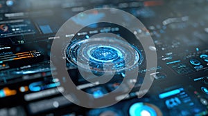 Futuristic HUD Interface