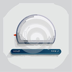 Futuristic HUD Interface Concept Illustration