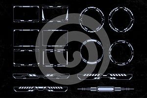 Futuristic HUD UI Elements Pack