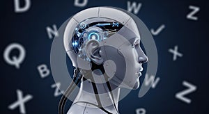 AI Learning and Artificial Intelligence Concept