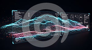 Abstract Data Visualization Interface