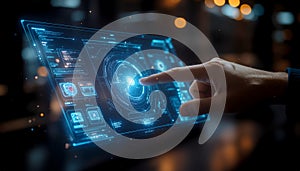 Futuristic Interface Interaction