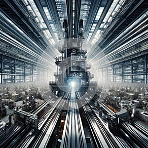 Futuristic large scale Machine tools with Computer Numerical Control (CNC)