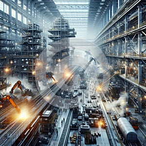 Futuristic large scale Machine tools with Computer Numerical Control (CNC)