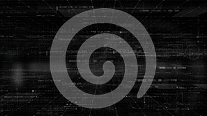 Futuristic Matrix Cyber Environment