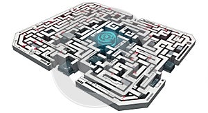 Tech Maze Puzzle