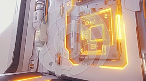 Sci-Fi Tech Corridor