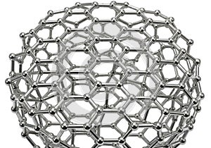 Futuristic molecular structure representing nanotechnology innovation and advanced science breakthroughs