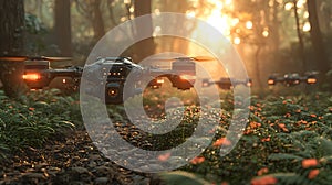 Futuristic Nature s Harmonious Convergence of Technology and Ecology