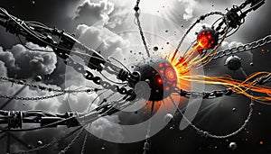 Futuristic Network of Spheres