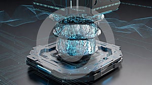 Futuristic quantum computer