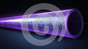 Futuristic Quantum Interface with Holographic Design and AI-Driven Elements in a Digital Space