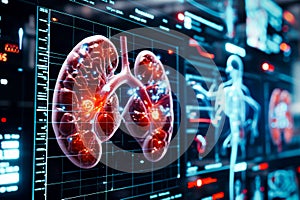Futuristic Renal Diagnostics Interface