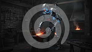 AI Robot Blacksmith