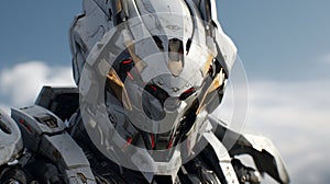 Scary Realistic 4k Barbatos - Giant Robot With Unreal Engine Rendering photo