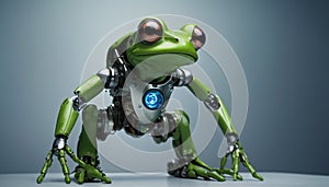 Futuristic Robotic Frog Concept