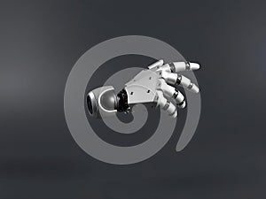 Futuristic Robotic Hand, Advanced Prosthetic Technology Concept